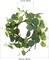 Easter Candle Rings 2pcs Artificial Eucalyptus Leaf Wreaths for Spring Home Decor